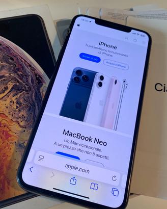 iphone xs max 64gb tutto originale