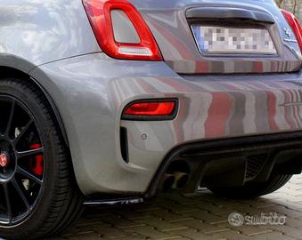 Spoiler cantonali posteriori fiat 500 abarth 595