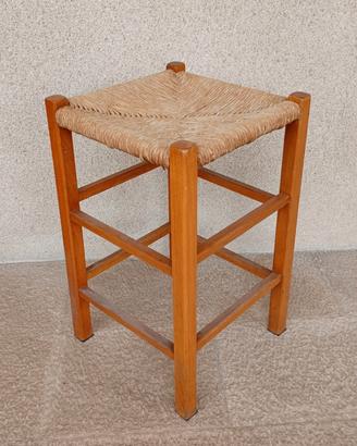 Coppia sgabelli in legno 