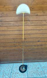 Lampada terra vintage oro-bianca