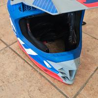  casco moto cross mai usato 