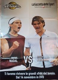 Poster tennis - NADAL vs FEDERER 