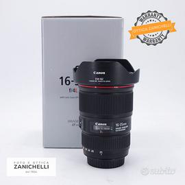 Canon EF 16-35 f/4 L IS USM Usato (G1007) 