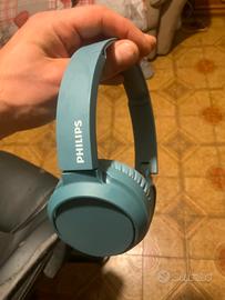 Cuffie Philips TAH4205 Bluetooth Wireless Azzurre