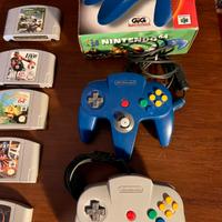 Nintendo 64 + giochi ed accessori