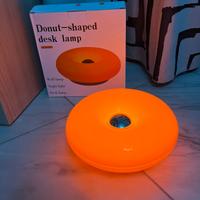 Lampada Stile Bauhaus Vintage Donut Ciambella 