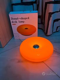 Lampada Stile Bauhaus Vintage Donut Ciambella 