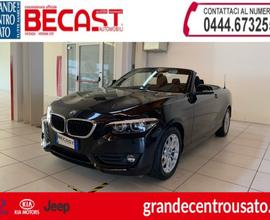 BMW 218 i Cabrio Advantage UNICO PROPRIETARIO