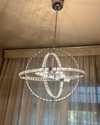 Lampadario moderno lici a led