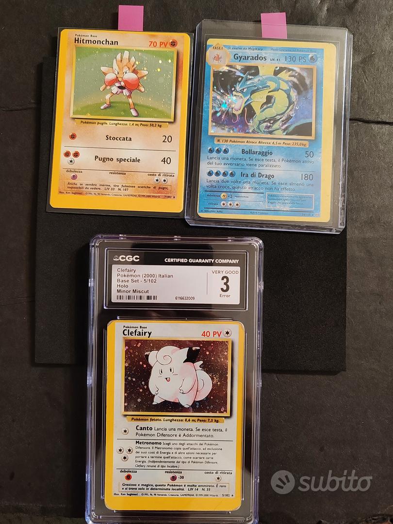 carta pokemon set base - Collezionismo In vendita a Roma
