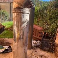 Canna fumaria acciaio inox