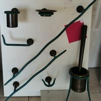 Serie di accessori bagno