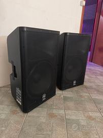Coppia Casse Yamaha DXR15 Biamplificate 700 W RMS
