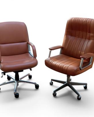 COPPIA DI POLTRONE UFFICIO - DESIGN