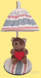 Lampada  bimbo da comodino vintage da collezione