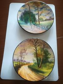 Piatti in ceramica del Maestro Luigi Fantoni Cacf