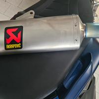 Terminale Akrapovic imbocco 60 mm