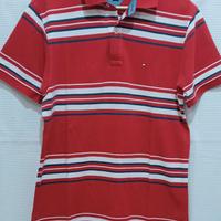 Polo a righe da uomo manica corta Tommy Hilfiger 
