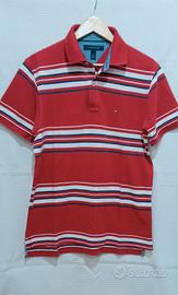 Polo a righe da uomo manica corta Tommy Hilfiger 

