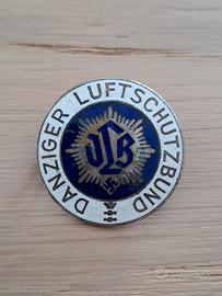 Distintivo del Danziger Luftschutzbund ww2 Tedesco
