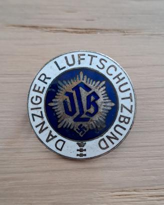 Distintivo del Danziger Luftschutzbund ww2 Tedesco