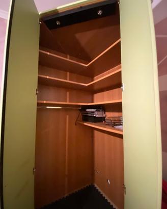 Cabina armadio angolare