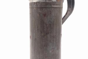 Antica lattina rabbocco olio SP punzonata R.I.