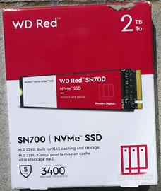 WD Red SN700 2TB Western Digital M.2 NVMe SSD NAS
