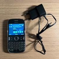 Nokia Asha 302 QWERTY grigio scuro
