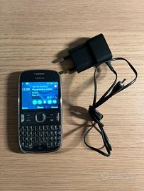 Nokia Asha 302 QWERTY grigio scuro