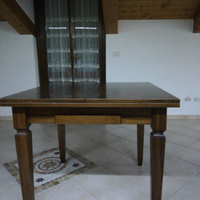 Tavolo da gioco in noce