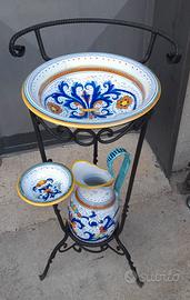  Toilette  da camera in ferro battuto 