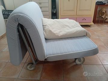 Divano letto con ruote ikea matrimoniale