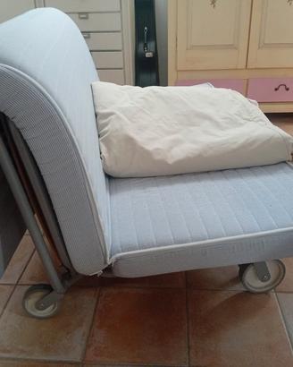 Divano letto con ruote ikea matrimoniale