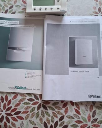 termostato +caldaia condensazione vaillant  per ri