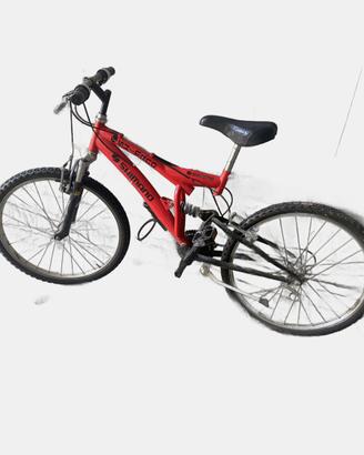 Bicicletta MTB shiamano hi-tec eco 24’’ ammortizza