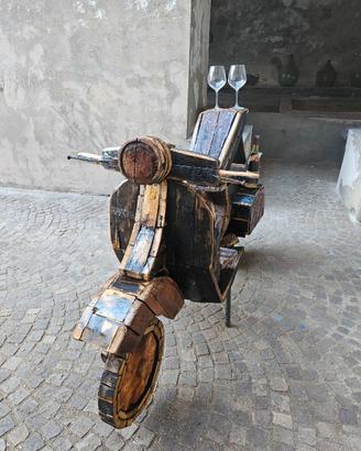 Vespa di legno