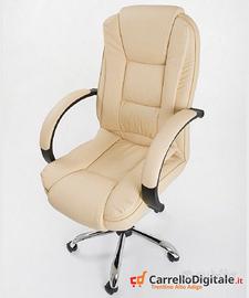 POLTRONA DA UFFICIO PRESIDENZIALE MODELLO COVER