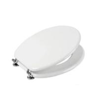 ASSE UNIVERSALE PER WC, COLORE BIANCO. 