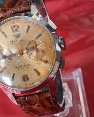 orologio cronografo da polso Vintage