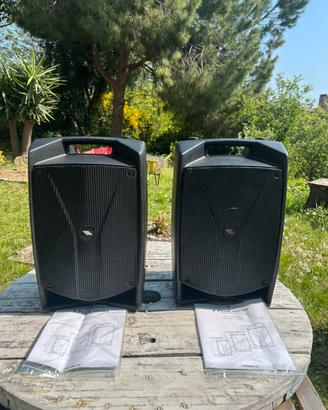 Coppia Casse Attive Proel V10 PLUS con imballaggi