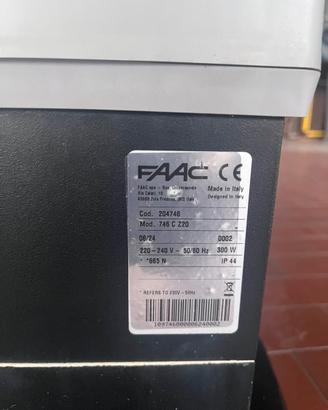 Motore faac 746 c z20