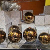 fermacarte sfera porcellana colore bronzo HERVIT