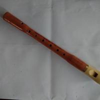 HOHNER Flauto dolce color avorio e legno, vintage