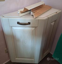 CUCINA LUBE mod LAURA BIANCO DECAPE' ANNO 2015