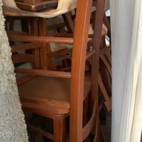 10 sedie in arte povera