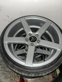 Cerchi rep vossen cv3 differenziati 5x112 18