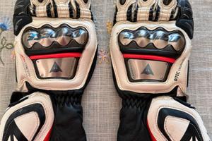 Guanti Dainese Full Metal D1- Nero/Bianco/Rosso F.