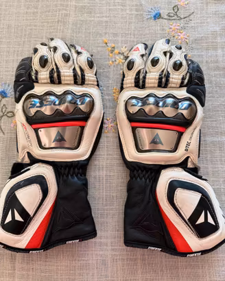 Guanti Dainese Full Metal D1- Nero/Bianco/Rosso F.