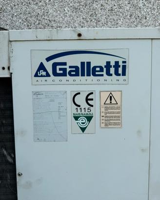 Gruppo frigo compressore Galletti 80 kw LCP 082 CS